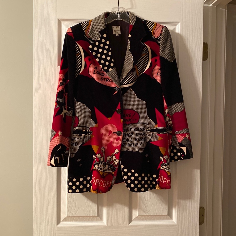 Gorgeous velvet Iceberg blazer jacket size 40